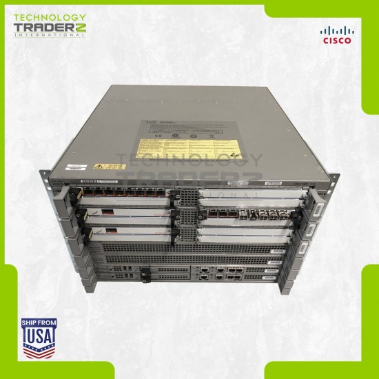 ASR1006 V02 Cisco ASR1000 Aggregation Services Router W/ 2x ASR1000-ESP20 V03