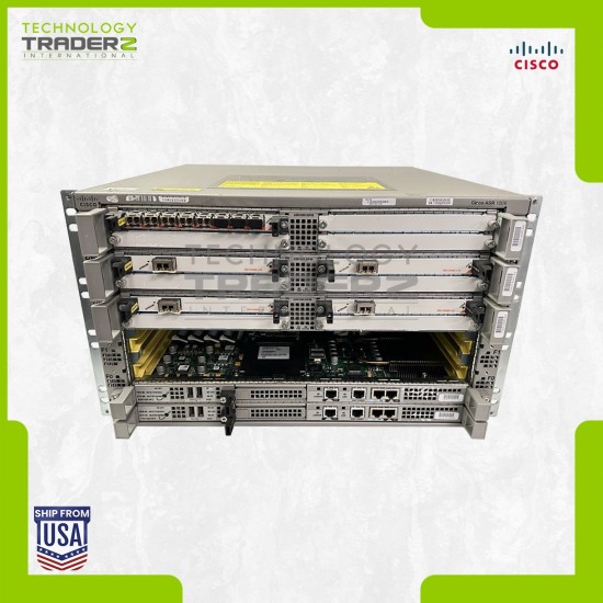 ASR1006 V02 Cisco ASR1000 Aggregation Services Router W/ 2x PWS 2x ASR1000-RP2
