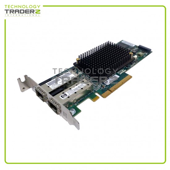 AW520A HP StorageWorks CN1000E 10GbE 2-Port FC HBA 595325-001 W/ Short Bracket