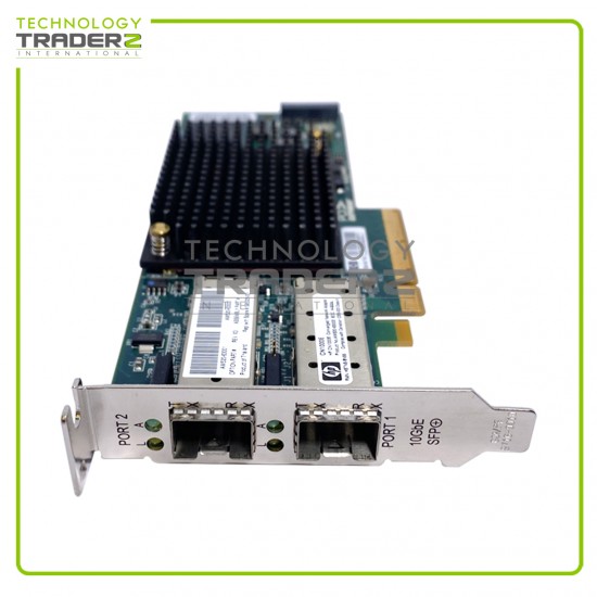 AW520A HP StorageWorks CN1000E 10GbE 2-Port FC HBA 595325-001 W/ Short Bracket