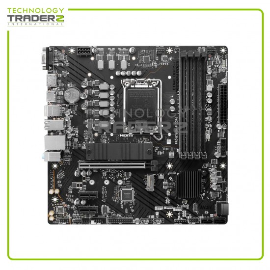 ** MSI Pro B760M-P DDR4 LGA 1700 Intel B760 Gaming Desktop Motherboard **