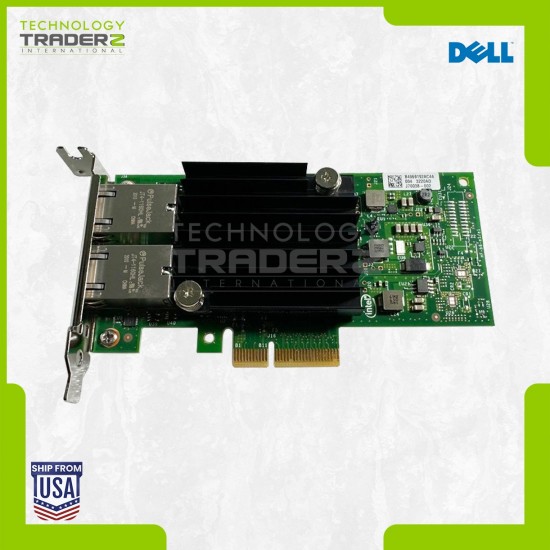 C4D5P Dell X550-T2 10Gbps PCIe Dual Port Network Adapter 0C4D5P W/ Short Bracket