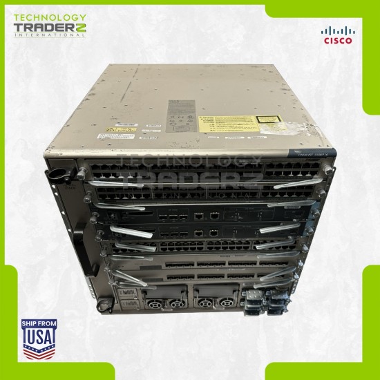 C6807-XL-S2T-BUN Cisco Catalyst C6807-XL 7 Slot Supervisor Engine W/ 2x PWS
