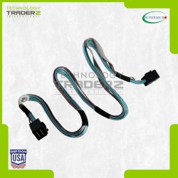 CBL-SAST-0593 Supermicro MiniSAS HD to MiniSAS HD SFF-8643 12G 60CM Cable