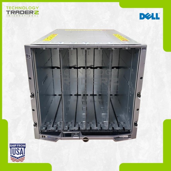 CDV10 Dell PowerEdge M1000E 16x Slot Blade Enclosure W/ 4x PWS 9x FAN 1x PK95J