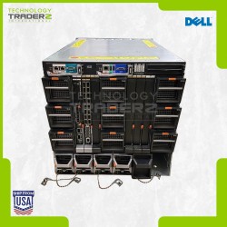 CDV10 Dell PowerEdge M1000E 16x Slot Blade Enclosure W/ 4x PWS 9x FAN 1x PK95J