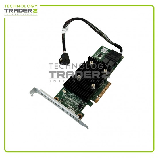 CG2YM Dell PERC SATA 12G SAS 8-Port 2GB PCI-E RAID Controller 0CG2YM W/ 1x Cable