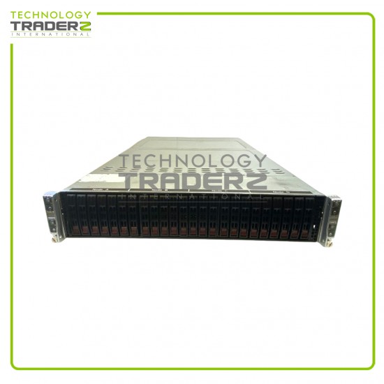 Supermicro CSE-217 8P Xeon E5-2698 v3 128GB 24xSFF 4-Node Server 4x X10DRT-PIBF