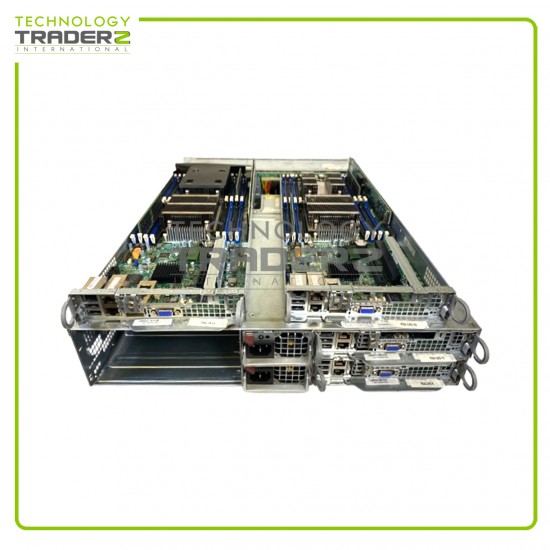 Supermicro CSE-217 8P Xeon E5-2698 v3 128GB 24xSFF 4-Node Server 4x X10DRT-PIBF