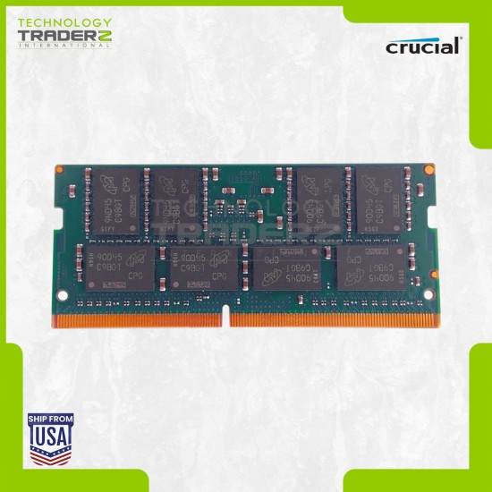 CT16G4SFD824A Crucial 16GB PC4-19200 DDR4-2400MHz Non ECC SoDimm Dual Rank RAM