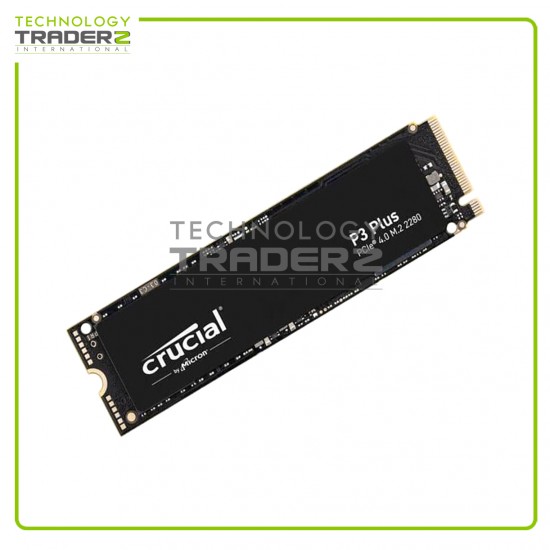 ** CT4000P3PSSD8 Crucial P3 Plus 4TB PCIe 4.0 x4 NVMe M.2 2280 Internal SSD**