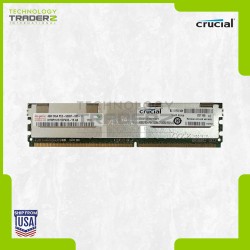 LOT OF 2 CT51272AF667 Crucial 4GB PC2-5300F DDR2-667MHz ECC Dual Rank Memory
