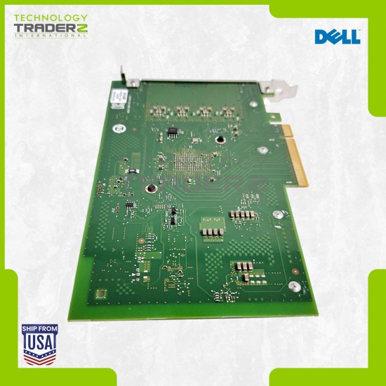 DDJKY Dell 4-Ports SFP+ 10Gbps Gigabit Ethernet PCI-E Converged Network Adapter