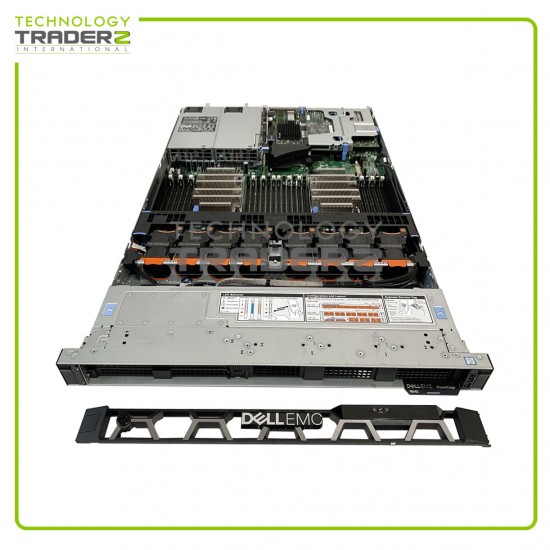 DMFW0 Dell EMC PowerEdge R640 CTO Server W/ 2x 0W8R3C 2x 06CWM6 (Back Damage)
