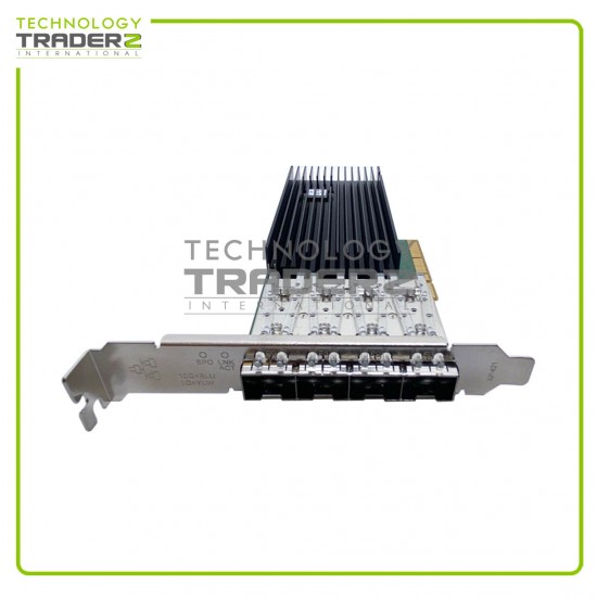 DTV7K Dell XL710 Quad Port 10GB SFP+ PCIe Network Adapter 0DTV7K W/ Long Bracket