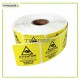 ESD2-2Y ESD 2'' X 2'' 2000 Pcs Electrostatic Sensitive Devices Anti Static Warning Labels Or Stickers