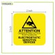 ESD2-2Y ESD 2'' X 2'' 2000 Pcs Electrostatic Sensitive Devices Anti Static Warning Labels Or Stickers ESD2-2Y ESD 2'' X 2'' 2000 Pcs Electrostatic Sensitive Devices Anti Static Warning Labels Or Stickers