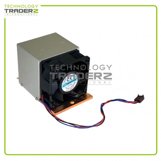 F126025BU EverFlow 12VDC 3-Pin Connector Cooling Fan W-HEATSINK