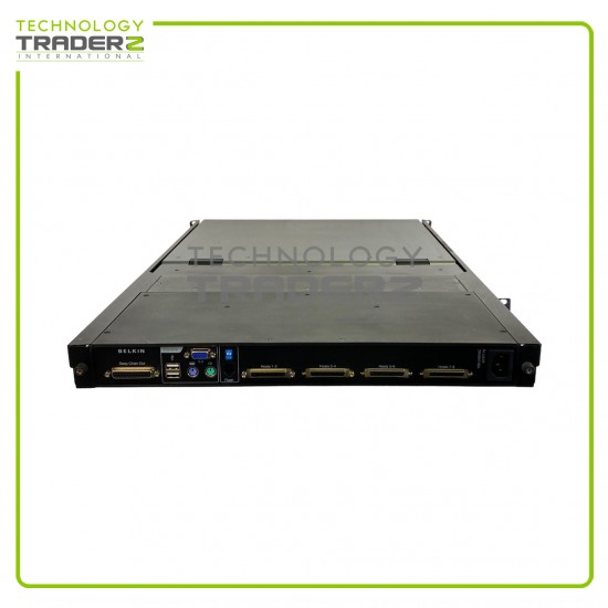 F1DC108H Belkin 19" Widescreen LCD Rack Mount Console 8-Port KVM Monitor