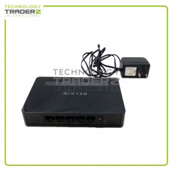 F4G0500 Belkin 5-Port 10-100 Wired Network Switch 8830-09662 W-Cable