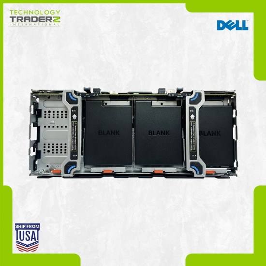 F7DF5 Dell PowerEdge R740 R740XD 4x 3.5" Expansion Backplane Mid Tray Kit
