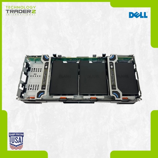F7DF5 Dell PowerEdge R740 R740XD 4x 3.5" Expansion Backplane Mid Tray Kit