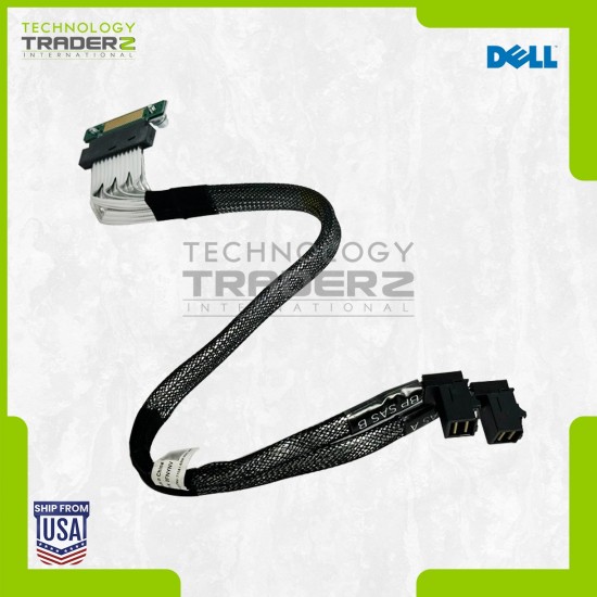 FNYNV Dell PowerEdge R730 PERC Dual Mini-SAS HD Cable 0FNYNV **Pulled**