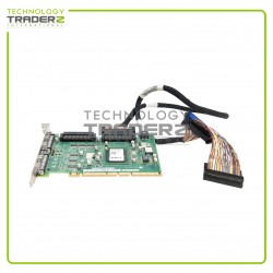 FP874 Dell Ultra-320 SCSI LVD PCI-X DC Controller Card 0FP874 W-1x 0WG009