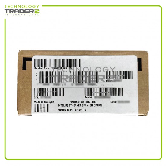 F/S G17046-009 Intel 10/10G SFP + SR Ethernet Transceiver Module E10GSFPSRG1P5