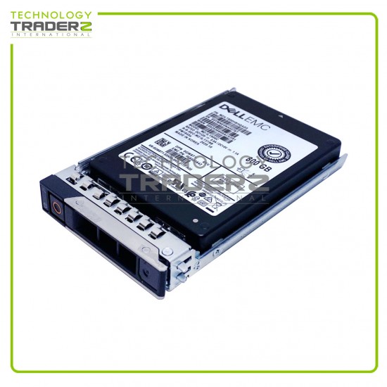 GW8T1 Dell 800GB MU TLC SAS 12Gbps 2.5” SSD 0GW8T1 MZILT800HBHQAD3 W/ Blank Tray