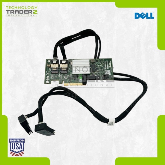 H215J Dell PERC H200 SAS PCI-E Integrated RAID Controller 0H215J W/ 1x 0897DK