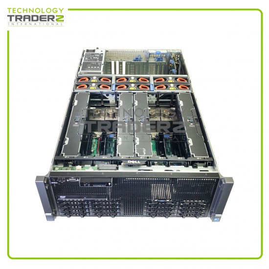 H626K Dell PowerEdge R910 E06S 4P Xeon E7540 64GB W2008 16x SFF Server W-4x PWS