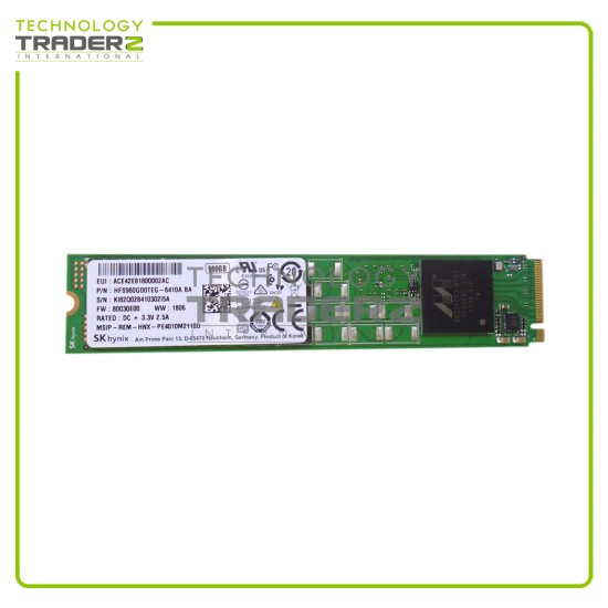 0-Hour HFS960GD0TEG-6410A Hynix PE4010 960GB TLC PCI-E 3.0 x4 NVMe M.2 22110 SSD