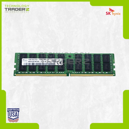HMA42GR7MFR4N-TF Hynix 16GB PC4-17000 DDR4-2133MHz ECC Dual Rank Memory Module