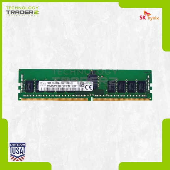 HMA82GR7AFR8N-UH Hynix 16GB PC4-19200 DDR4-2400MHz ECC REG Dual Rank Memory