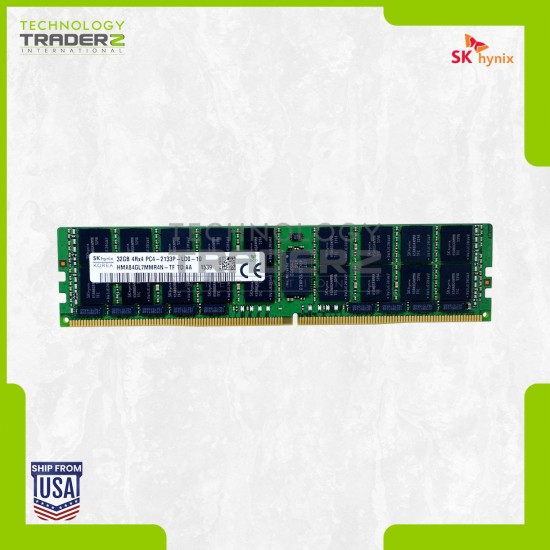 HMA84GL7MMR4N-TF Hynix 32GB PC4-17000 DDR4-2133MHz ECC REG Quad Rank Memory