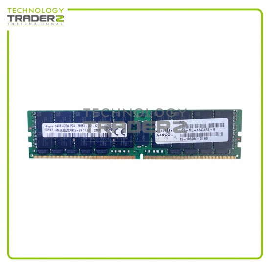 Cisco 64GB PC4-21300 DDR4-2666MHz ECC REG Quad Rank Memory UCS-ML-X64G4RS-H