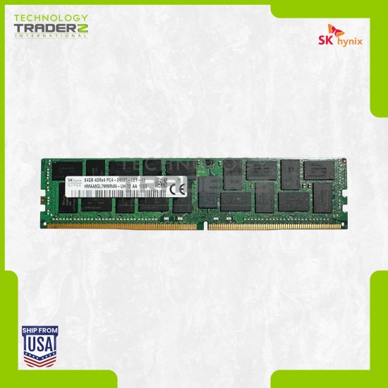 HMAA8GL7MMR4N-UH Hynix 64GB PC4-19200 DDR4-2400MHz ECC Quad Rank Memory Module