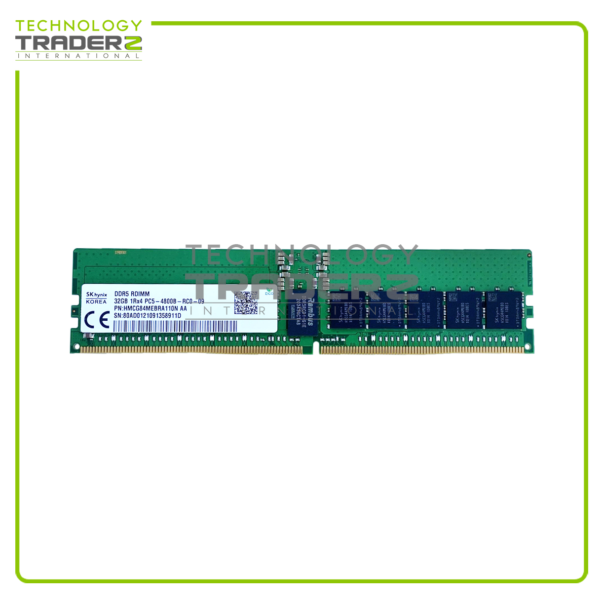 HMCG84MEBRA110N Hynix 32GB PC5-38400 DDR5-4800MHz ECC RDIMM