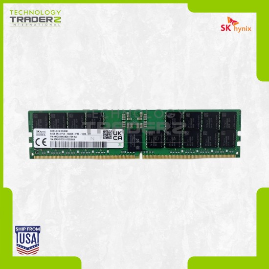 HMCG94AGBQA179N Hynix 64GB PC5-44800 DDR5-5600MHz ECC REG Dual Rank RDIMM Memory