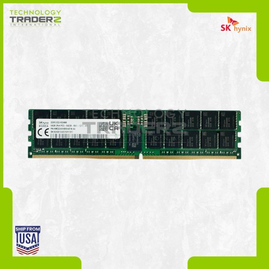 HMCG94AHBRA481N Hynix 64GB PC5-51200 DDR5-6400MHz ECC REG RDIMM Dual Rank Memory