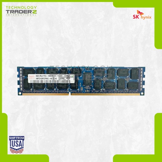 HMT31GR7CFR4C-H9 Hynix 8GB PC3-10600 DDR3-1333MHz ECC REG DIMM Dual Rank Memory