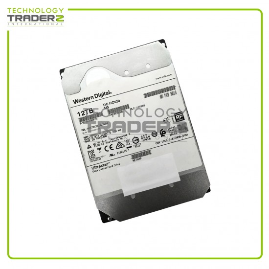 ** HUH721212AL5204 Western Digital HC520 12TB 7.2K SAS 12Gbps 3.5" Hard Drive **