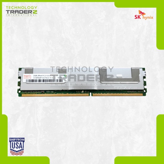 LOT OF 4 HYMP525F72CP4N3-Y5 Hynix 2GB PC2-5300 DDR2-667MHz ECC DIMM 2RX8 Memory