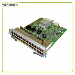 ** J9990A HP Aruba 20-Ports 4x 1G/10GBE SFP+ Ports PoE+ V3 ZL2 Switch Expansion Module **