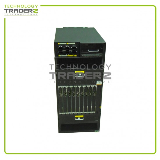 JF431C HP 12508 AC Switch Chassis w/ 9x Fabric Module 2x Main Processing Unit 3x PWS 24x Fan