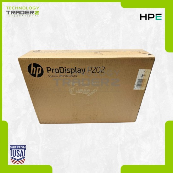K7X27A8#ABA HP ProDisplay P202 20'' 1600 x 900 HD+ LCD Monitor *Factory Sealed*