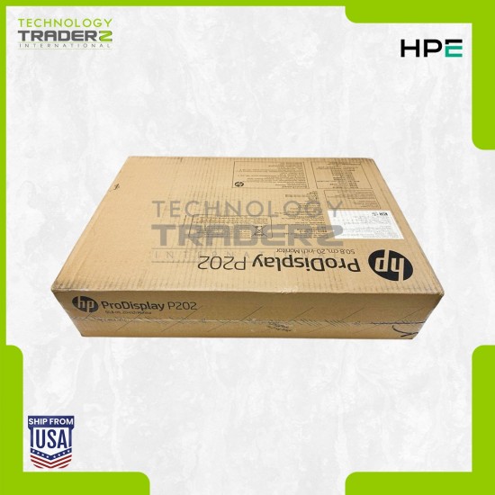 K7X27A8#ABA HP ProDisplay P202 20'' 1600 x 900 HD+ LCD Monitor *Factory Sealed*
