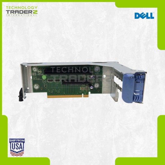 KGP90 Dell PowerEdge R530 PCI-E 3 X8 X16 Riser Cage 0KGP90 W/ 1x 0PTTNT