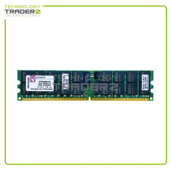KTM2865-4G Kingston 2GB PC2-3200 DDR2-400MHz ECC REG Dual Rank Memory Module